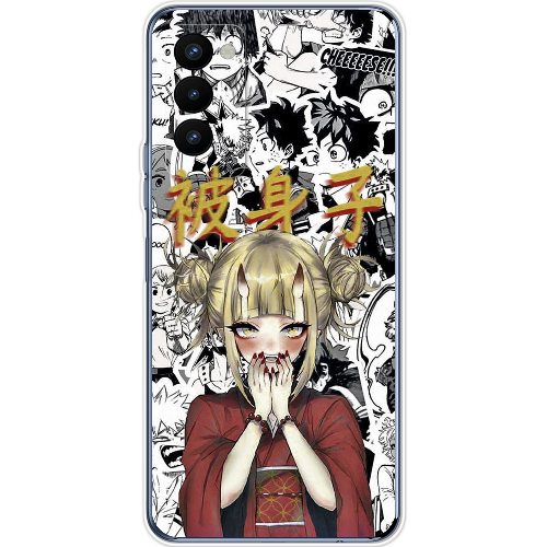 Чехол BoxFace Tecno Camon 18 / 18P Himiko Toga - My Hero Academia