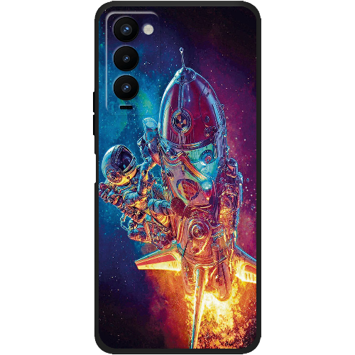 Чехол BoxFace Tecno Camon 18 / 18P Astronaut in Space