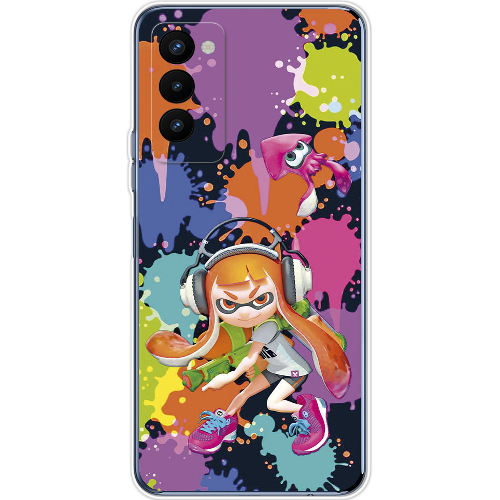 Чехол BoxFace Tecno Camon 18 / 18P Splatoon Inklings