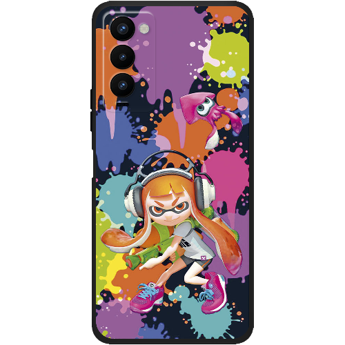 Чехол BoxFace Tecno Camon 18 / 18P Splatoon Inklings