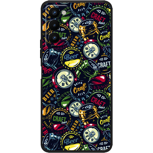 Чехол BoxFace Tecno Camon 18 / 18P Bottle Caps