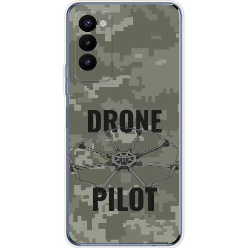 Чехол BoxFace Tecno Camon 18 / 18P Drone Pilot