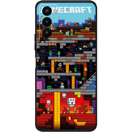 Чехол BoxFace Tecno Camon 18 / 18P Minecraft Lode Runner