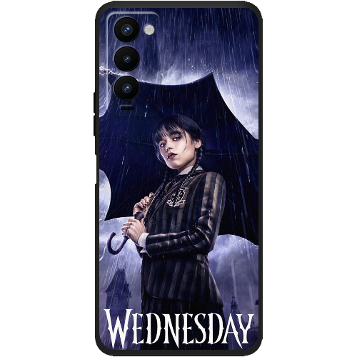 Чехол BoxFace Tecno Camon 18 / 18P Wednesday Addams