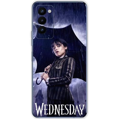 Чехол BoxFace Tecno Camon 18 / 18P Wednesday Addams