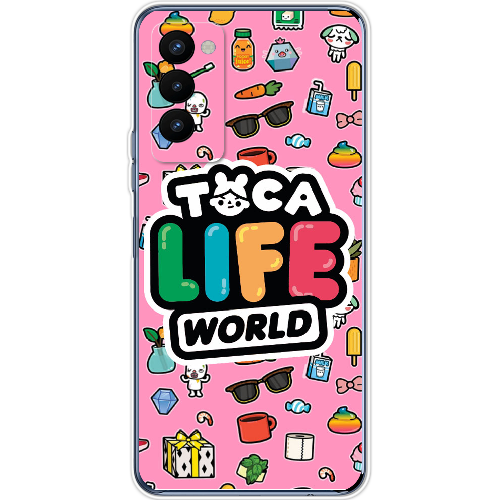 Чехол BoxFace Tecno Camon 18 / 18P Toca Boca Life World