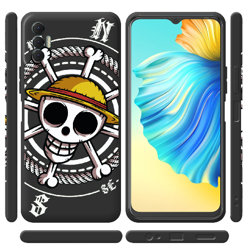 Чехол BoxFace Tecno Spark 8P One Piece Компас