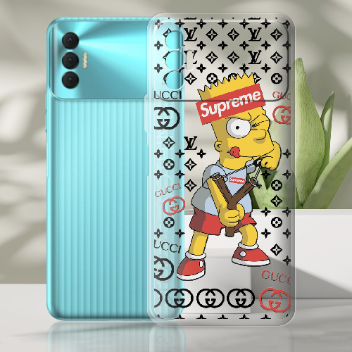 Чехол BoxFace Tecno Spark 8P Yellow Fun