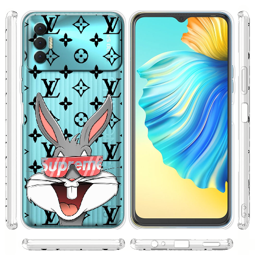 Чехол BoxFace Tecno Spark 8P looney bunny