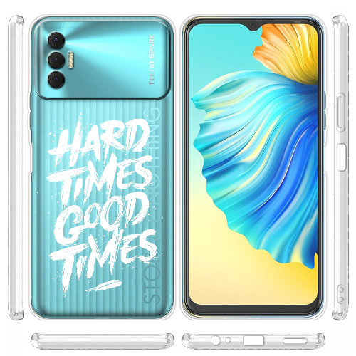 Чехол BoxFace Tecno Spark 8P Hard Times