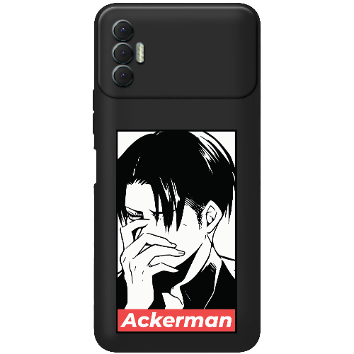 Чехол BoxFace Tecno Spark 8P Attack On Titan - Ackerman