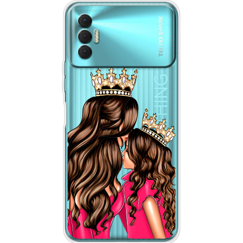 Чехол BoxFace Tecno Spark 8P Queen and Princess