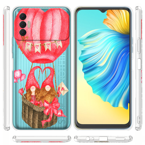 Чехол BoxFace Tecno Spark 8P Valentine Dwarfs