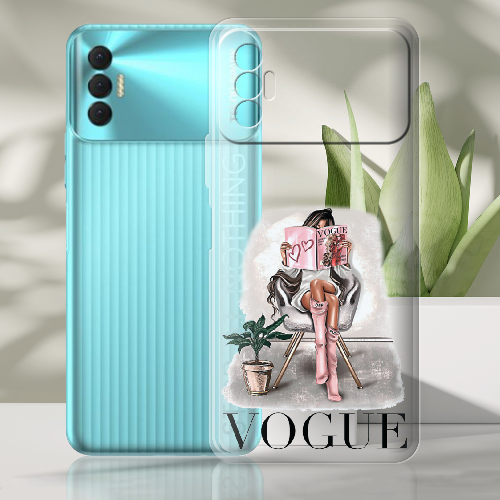 Чехол BoxFace Tecno Spark 8P Модель из VOGUE