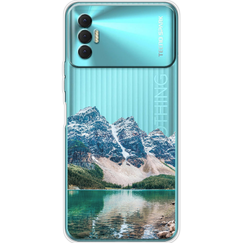 Чехол BoxFace Tecno Spark 8P Blue Mountain