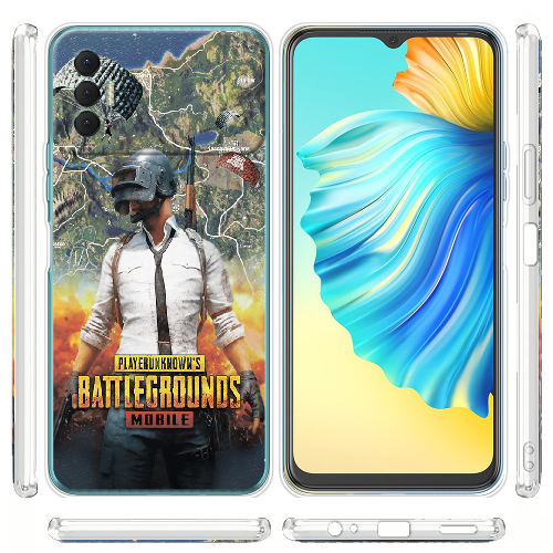 Чехол BoxFace Tecno Spark 8P PUBG Mobile