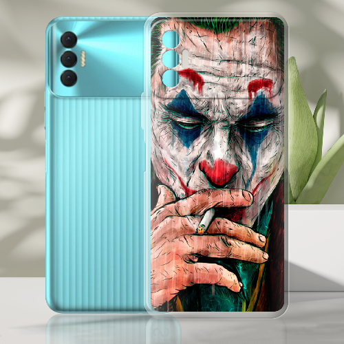 Чехол BoxFace Tecno Spark 8P Joker Smoking