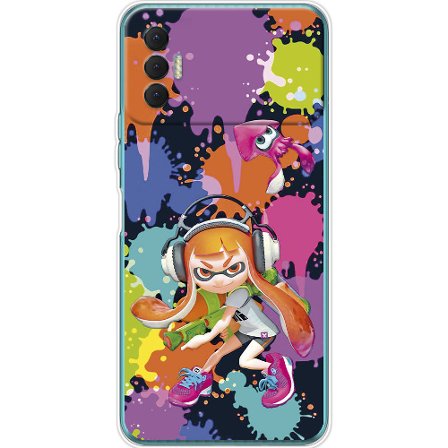 Чехол BoxFace Tecno Spark 8P Splatoon Inklings