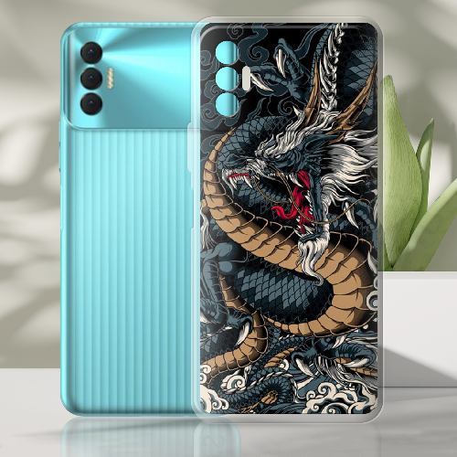 Чехол BoxFace Tecno Spark 8P Dragon Ryujin