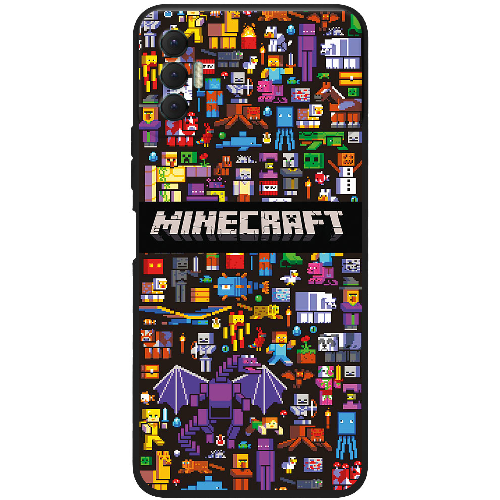 Чехол BoxFace Tecno Spark 8P Minecraft Mobbery