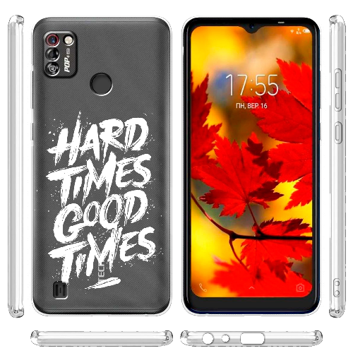 Чехол BoxFace Tecno Pop 4 Pro Hard Times