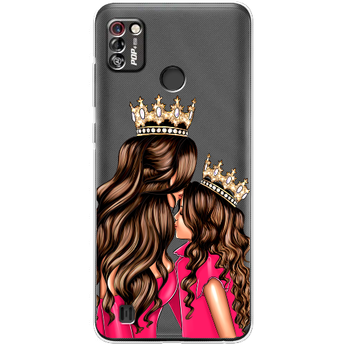 Чехол BoxFace Tecno Pop 4 Pro Queen and Princess