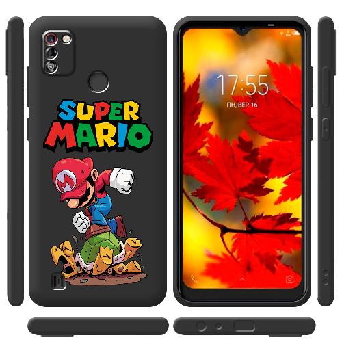 Чехол BoxFace Tecno Pop 4 Pro Super Mario