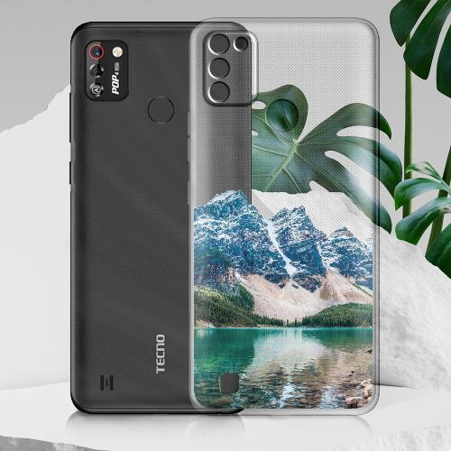 Чехол BoxFace Tecno Pop 4 Pro Blue Mountain