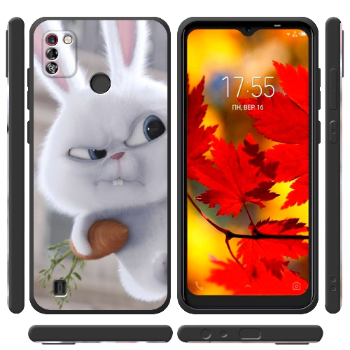 Чехол BoxFace Tecno Pop 4 Pro Rabbit Snowball