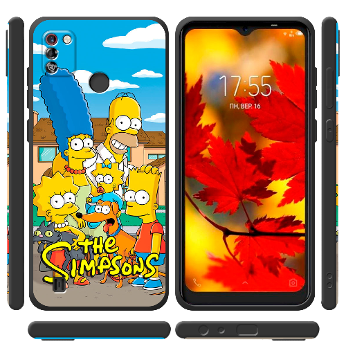 Чехол BoxFace Tecno Pop 4 Pro the simpsons