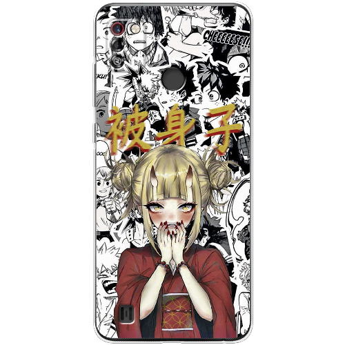 Чехол BoxFace Tecno Pop 4 Pro Himiko Toga - My Hero Academia