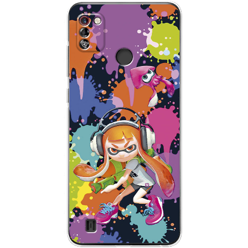 Чехол BoxFace Tecno Pop 4 Pro Splatoon Inklings