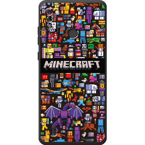 Чехол BoxFace Tecno Pop 4 Pro Minecraft Mobbery