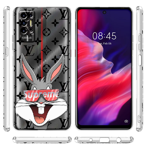 Чехол BoxFace Tecno POVA 2 looney bunny