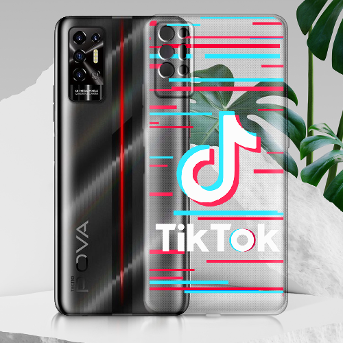 Чехол BoxFace Tecno POVA 2 Tik Tok