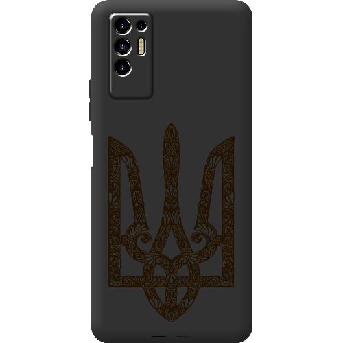 Чехол BoxFace Tecno POVA 2 Ukrainian Black Trident