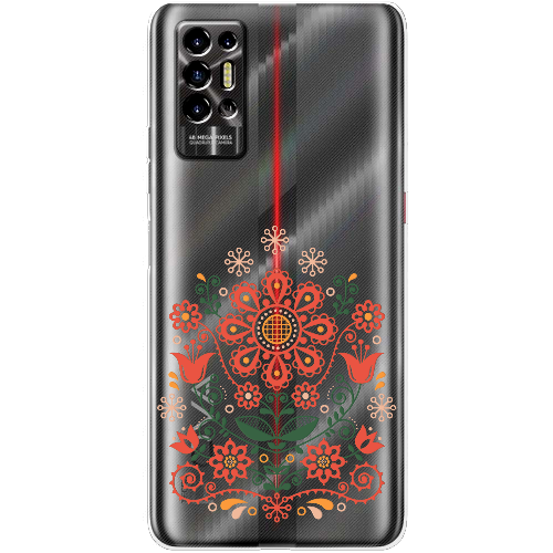 Чехол BoxFace Tecno POVA 2 Ukrainian Ornament