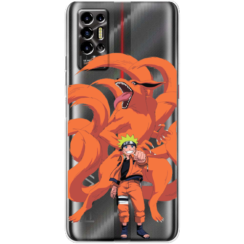 Чехол BoxFace Tecno POVA 2 Naruto and Kurama