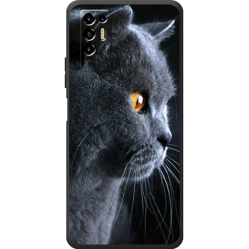 Чехол BoxFace Tecno POVA 2 English cat