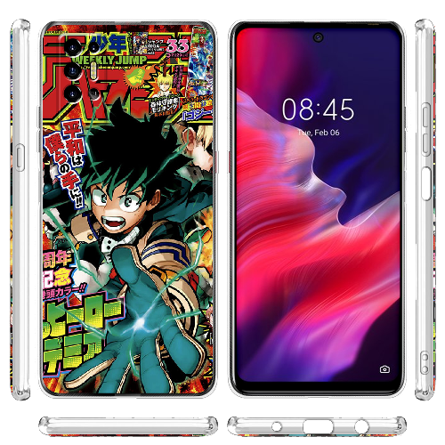 Чехол BoxFace Tecno POVA 2 My Hero Academia