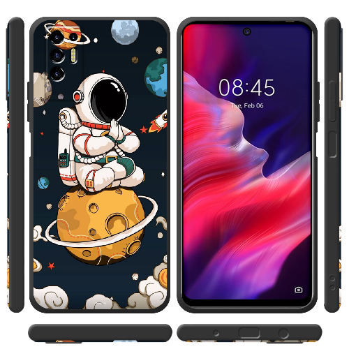 Чехол BoxFace Tecno POVA 2 Astronaut