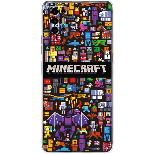 Чехол BoxFace Tecno POVA 2 Minecraft Mobbery