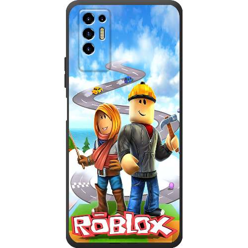 Чехол BoxFace Tecno POVA 2 Roblox Білдерман