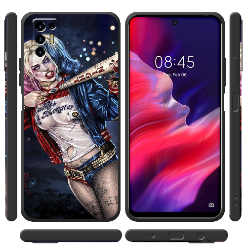 Чехол BoxFace Tecno POVA 2 Harley Quinn