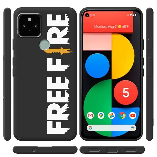Чехол BoxFace Google Pixel 5 Белый Free Fire