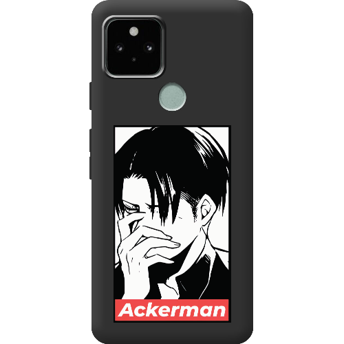 Чехол BoxFace Google Pixel 5 Attack On Titan - Ackerman