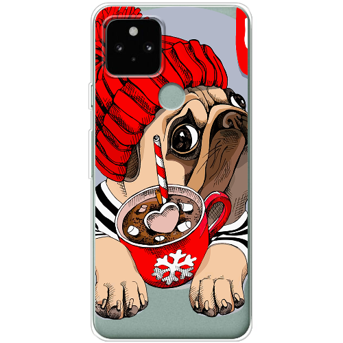 Чехол BoxFace Google Pixel 5 Winter Puggy