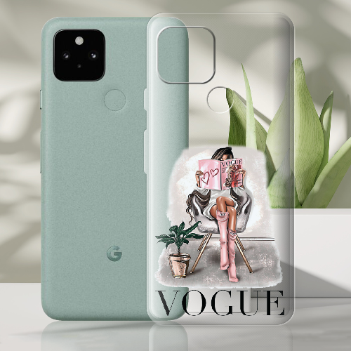 Чехол BoxFace Google Pixel 5 Модель из VOGUE