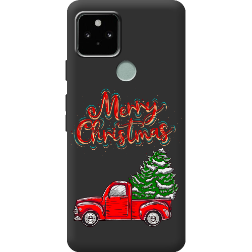 Чехол BoxFace Google Pixel 5 Holiday Car Merry Christmas