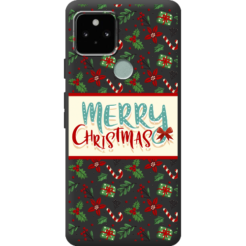 Чехол BoxFace Google Pixel 5 Vintage Christmas Congratulation